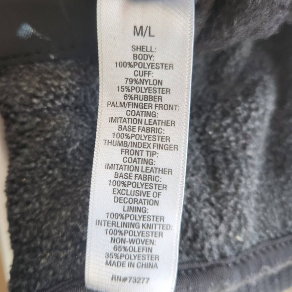 Men's 3M Thinsulate Dark Grey Winter Gloves - Picture 8 of 9